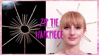 Zip Tie Sunburst Headpiece