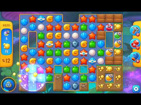 Fishdom 2021 - Level 6820   #playrix #fishdom #gaming