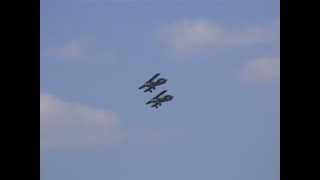 preview picture of video 'Hawker Nimrod's  flying display at Duxford 2012'