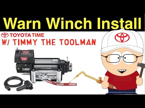 Warn Winch M8000 Install on CBI Hybrid Bumper