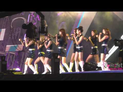 [fancam] 110813 SNSD Incheon Korean Music Wave - Hoot