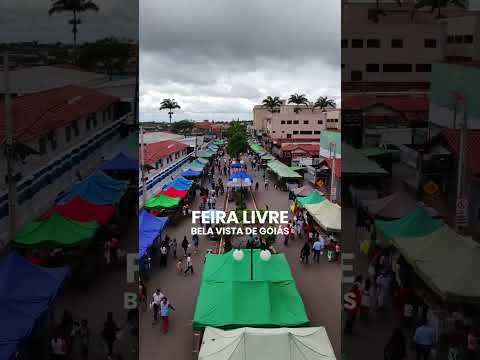 Feira livre de Bela Vista de Goiás-#drone #dronefpv #droneglobal #dji #djineo #pordosol #cinematic
