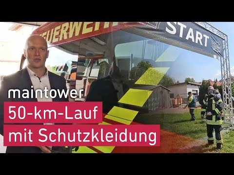 Ausdauerlauf extrem - Werbung für Jugendfeuerwehr | maintower