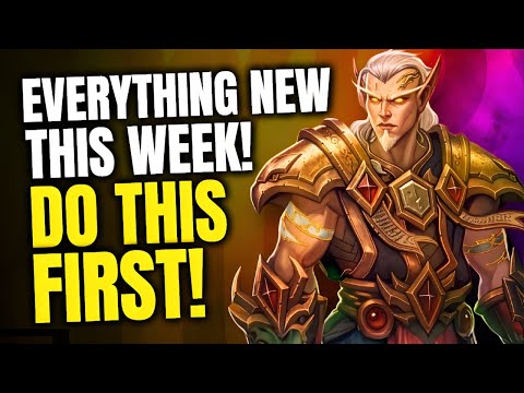 Do This FIRST In Patch 11.2.7 - Everything New In WoW This Week & Important Deadlines! 11.2.7 Guide