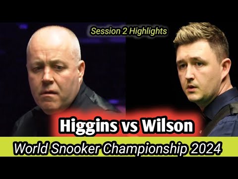 Kyren Wilson vs John Higgins World Championship 2024 S2 Highlights