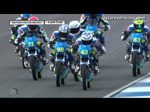 2015 ARRC Buriram - Suzuki Asian Challenge Race 1 Highlights