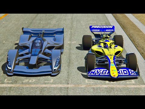 Red Bull X2019 Competition vs Formula X Hybrid - Old Monza