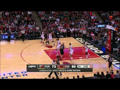 Steve Blake Highlights Blazers vs. Bulls 12.12.2014 - 9 Points