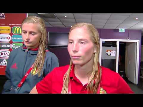 Jana Coryn na 1 2 verlies met Flames vs Nederland