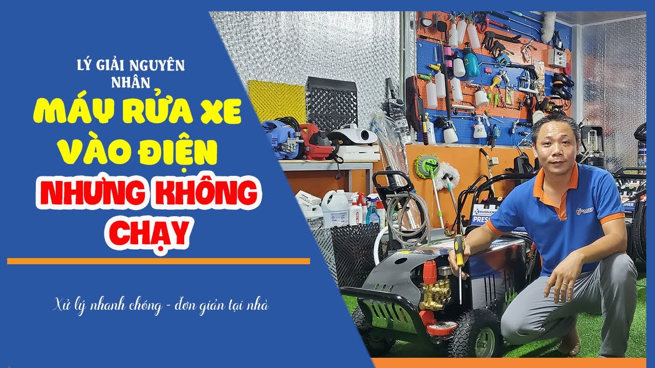 Lỗi máy rửa xe không tự ngắt – Hướng xử lý nhanh 3