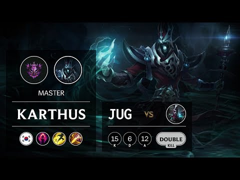 Karthus Jungle vs Ekko - KR Master Patch 9.21
