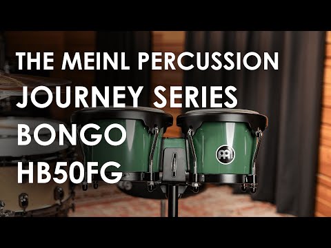 Meinl Percussion Journey Series Bongo, Forest Green HB50FG