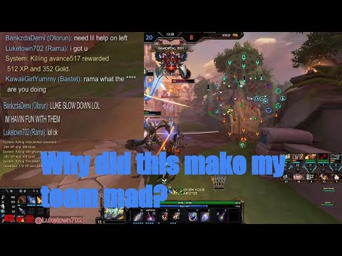 Reviewing Rama/Thanatos Smite gameplay voiceover