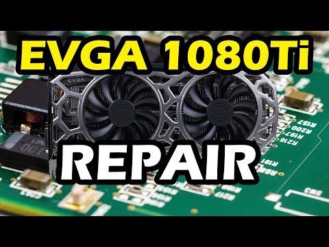 What dropping does to Graphics Cards evga 1080ti no output