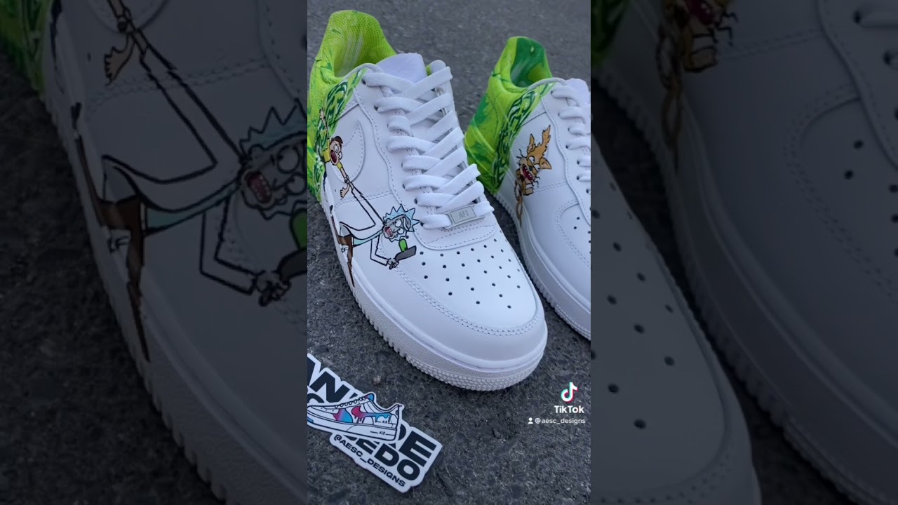 Nike AF1 x Rick and Morty???😱😱😱