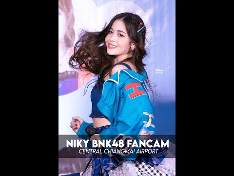 【Niky BNK48 Fancam】 290820 Roadshow CentralPlaza Chiangmai Airport