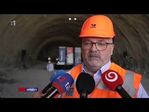 ŽSR spúšťajú razenie tunela Španí Háj pri Vydrníku 22. 7. 2025 #zsr #vlaky