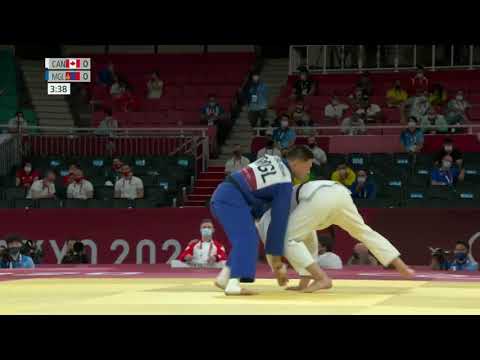 Ц.Цогтбаатарын хүрэл медалын төлөөх барилдаан. Токио-2020 олимпийн их наадам.  2021.07.26