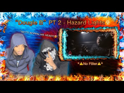 DougieB Notti Bops HIS HEAD!? RobbyNyc Reacts to Dougie B Pt2 Hazard Lights | No Filter Guest #music