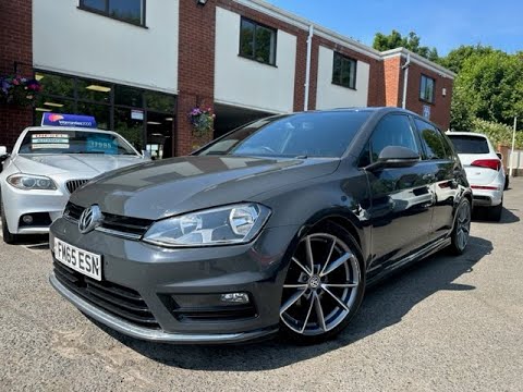 2015 65-Reg VW Golf 1.4 TSI 150 R-Line Bluemotion,Battleship Grey £11995