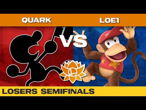 The Oasis #12: Quark (Mr. Game & Watch, Greninja) vs LOE1 (Wario, Diddy Kong) - Losers Finals
