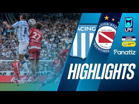 Racing Club 2 vs 1 Argentinos Juniors - Game Highlights | #TorneoApertura2026