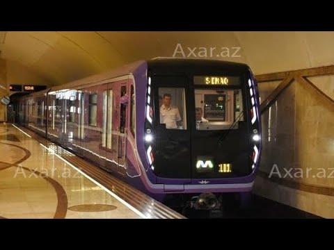Bakı Metropoliteni. Yaşıl Xətt Səfər:( Gənclik - Azadlıq prospekti ).