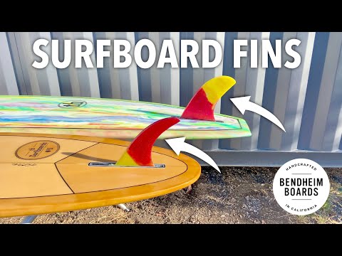 Making SURFBOARD FINS from scratch!