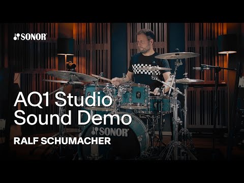 Sonor AQ1 Series 14x13" Piano Black Floor Tom Drum | Worldwide Ship | NEW Authorized Dealer image 2