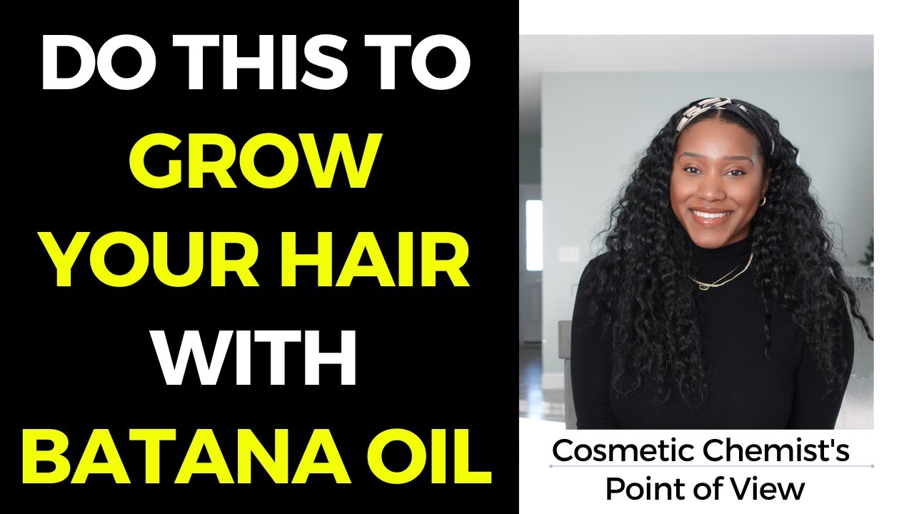 3 EFFECTIVE WAYS TO USE BATANA OIL FOR HAIR GROWTH!
