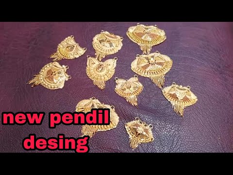 Gold Pendil Letes  Desing   Afsana Jewellers Roorkee