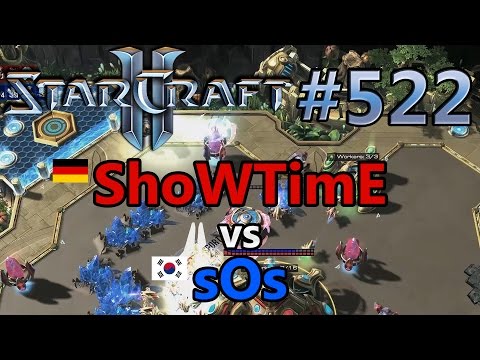 ShoWTimE (P) vs sOs (P) | NationWars IV | Deutschland vs Südkorea | Starcraft 2: Replay-Cast #522