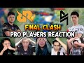 SHOCKED!😱 PRO PLAYERS REACTION TO RRQ VS BLACKLIST FINAL CLASH...