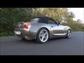 BMW Z4 M Power Kickdown Burnout Acceleration Sound Rev Roadster E85 Z3