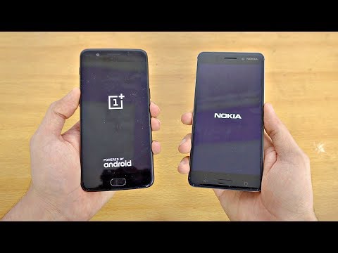 OnePlus 5 vs NOKIA 6 - Speed Test! (4K)