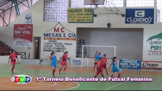 preview picture of video '1º Torneio de futsal feminino beneficente de Pontalina-Go'