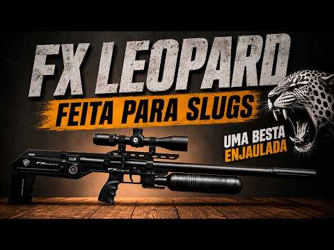 A PCP Mais Brutal da FX Airgun? Conheça a FX Leopard Sniper 700mm