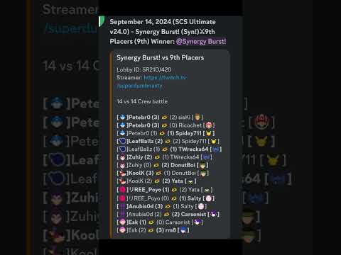 Anubis ranked crewbattles legacy so far. #ssbu #supersmashbros #ssb #smashbros #smashultimate