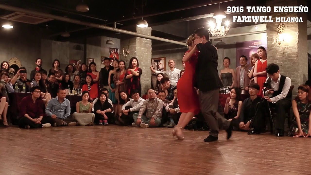 2016 Tango Ensueño Carlitos Espinoza y Noelia Hurtado:Farewell Milonga #1