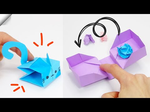 Fun and easy paper game 6 moving paper toys