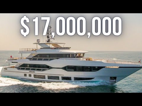 Inside a $17,000,000 Luxury SuperYacht | Majesty 120 Super Yacht Tour