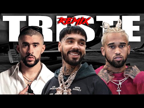 TRISTE REMIX - ANUEL AA ❌ BAD BUNNY ❌ BRYANT MAYERS (Music Video) Prod Stone