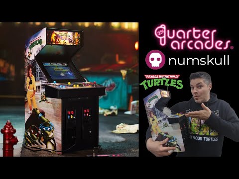 Quarter Arcades numskull 1/4 scale TMNT unboxing and review