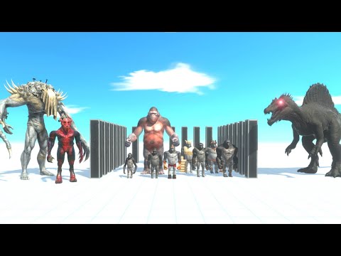 X2 INFERNALS TRY TO SAVE THE PRIMATES FROM THE DARK SPINO + UNITS - ARBS