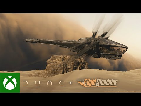 La expansión Dune llega en Microsoft Flight Simulator