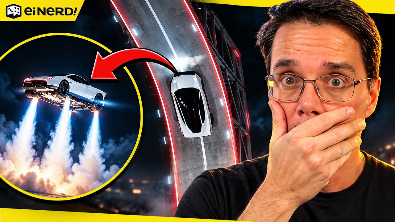 INACREDITÁVEL! ELON MUSK CRIOU O CARRO VOADOR