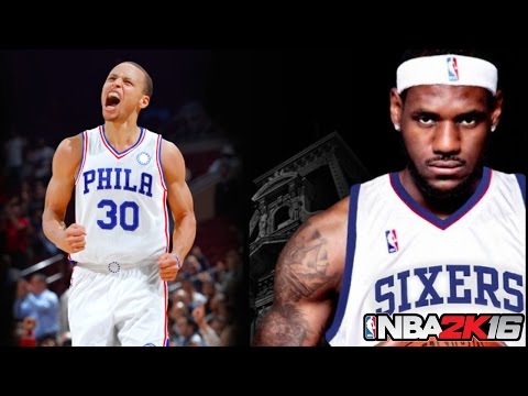 NBA 2K16 MyLEAGUE: LeBron vs Steph | Who Could Lead the 76ers to a Better Record?