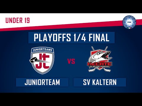 Livestream U19 QUARTER FINAL: Juniorteam - SV Kaltern