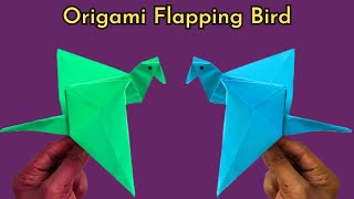Origami Flapping Bird | How to make Origami Bird | Origami Paper Bird | DIY Bird Making With Paper