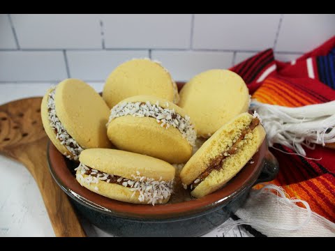 Classic Argentinian Alfajores! Dulce De Leche Sandwich Cookies!